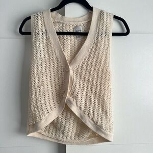 Maeve Crotchet Vest (Anthropologie)